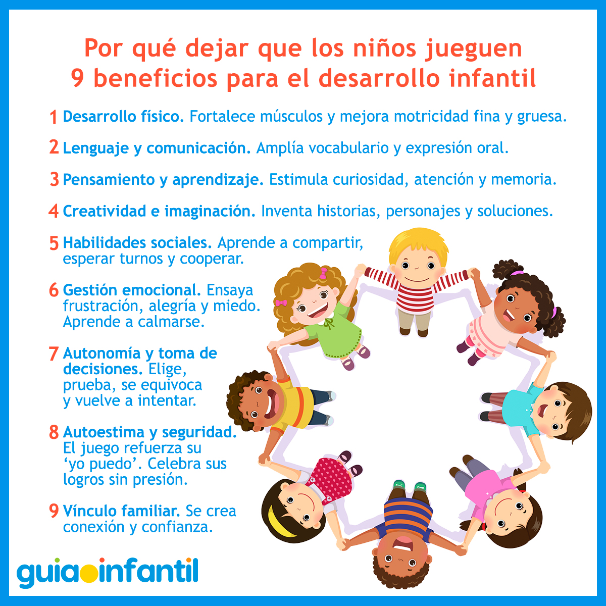 Beneficios del juego para los niños