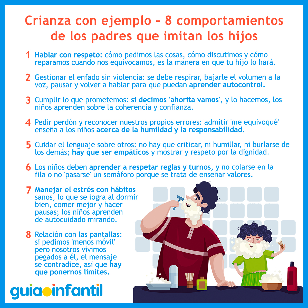 La crianza a través del ejemplo