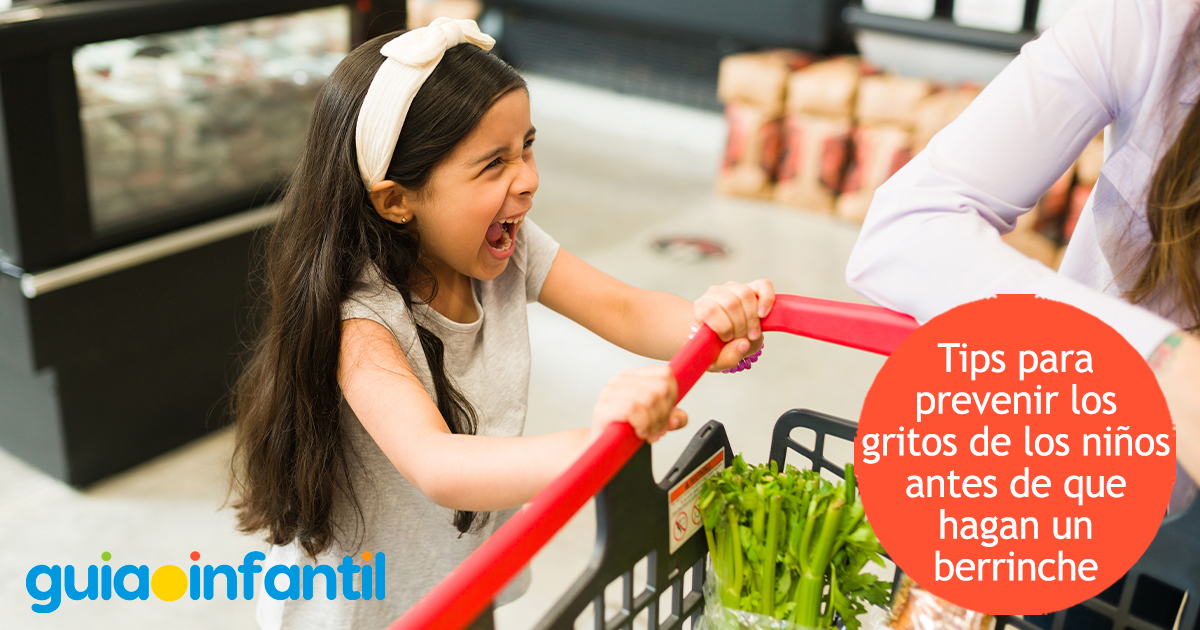 Cómo prevenir un berrinche en los niños
