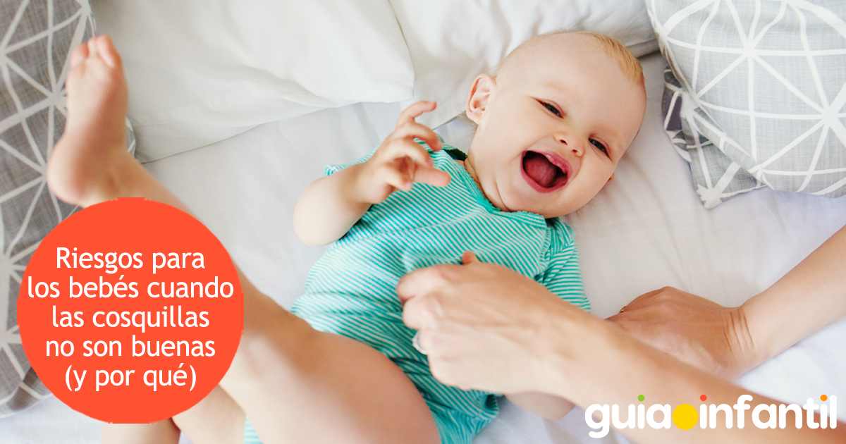 Riesgos de las cosquillas para los bebés