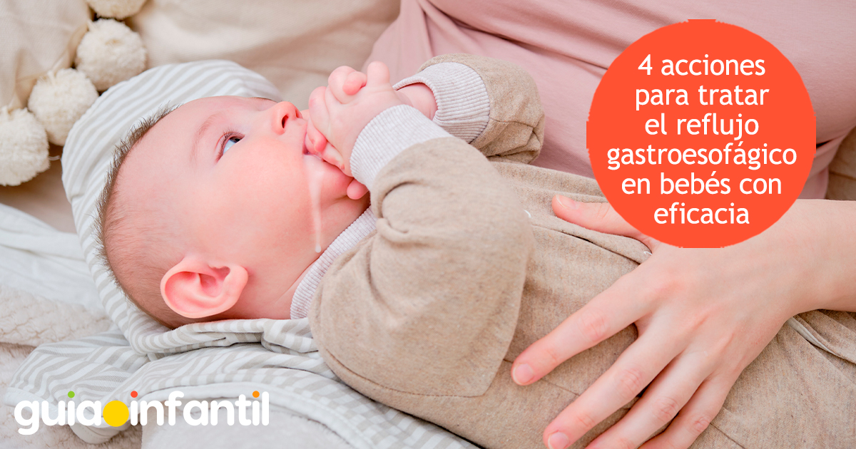 Cómo tratar el reflujo en los niños