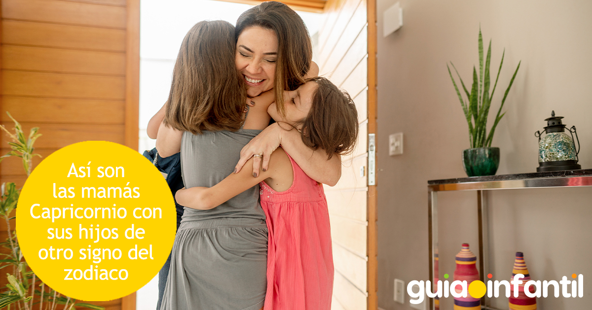 Las mamás Capricornio y sus hijos de otro signo