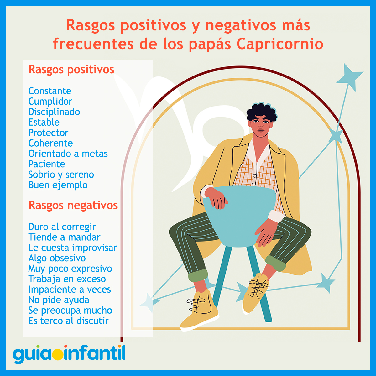 Rasgos de los papás Capricornio