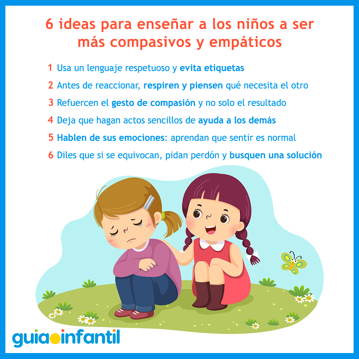 Ideas para que los niños sean más empáticos