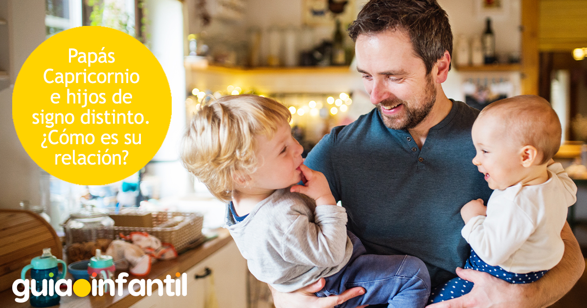 Papás Capricornio e hijos de otro signo