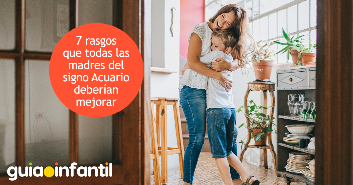 Rasgos a mejorar de las mamás Acuario