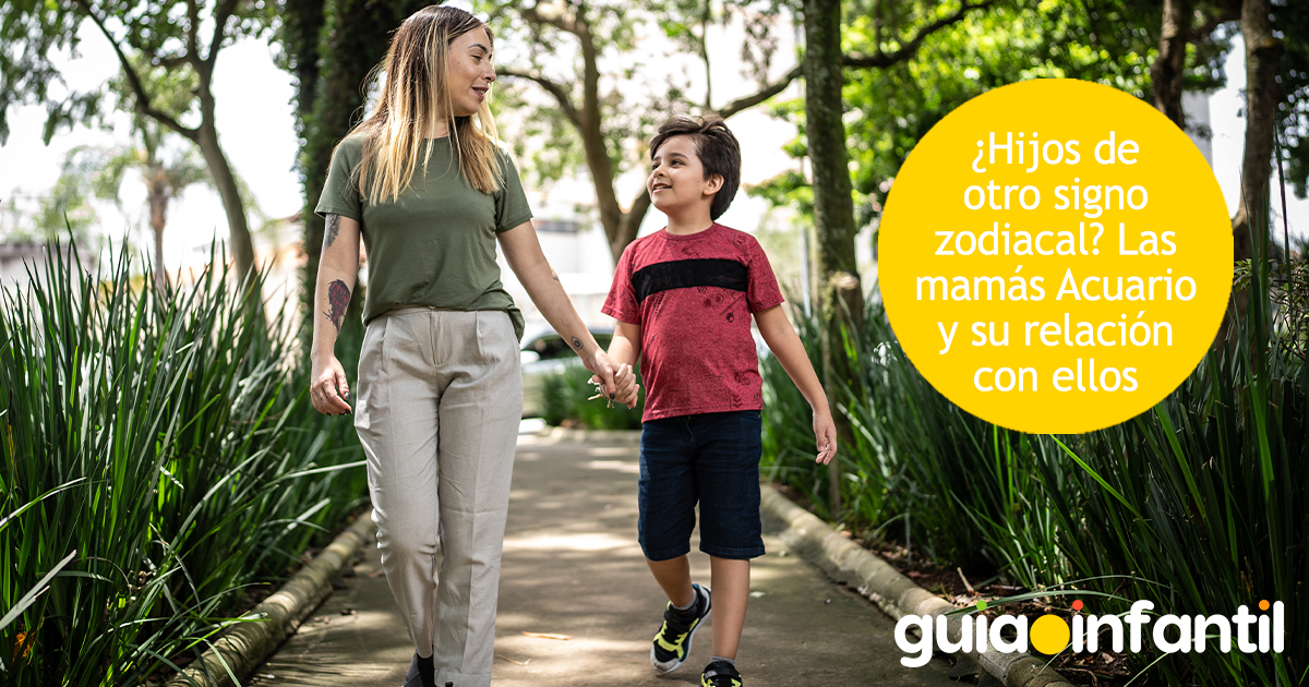 Las madres Acuario y sus hijos