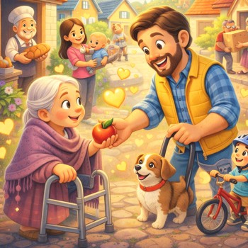 Generoso - Cuento corto para que los niños sean agradecidos y bondadosos