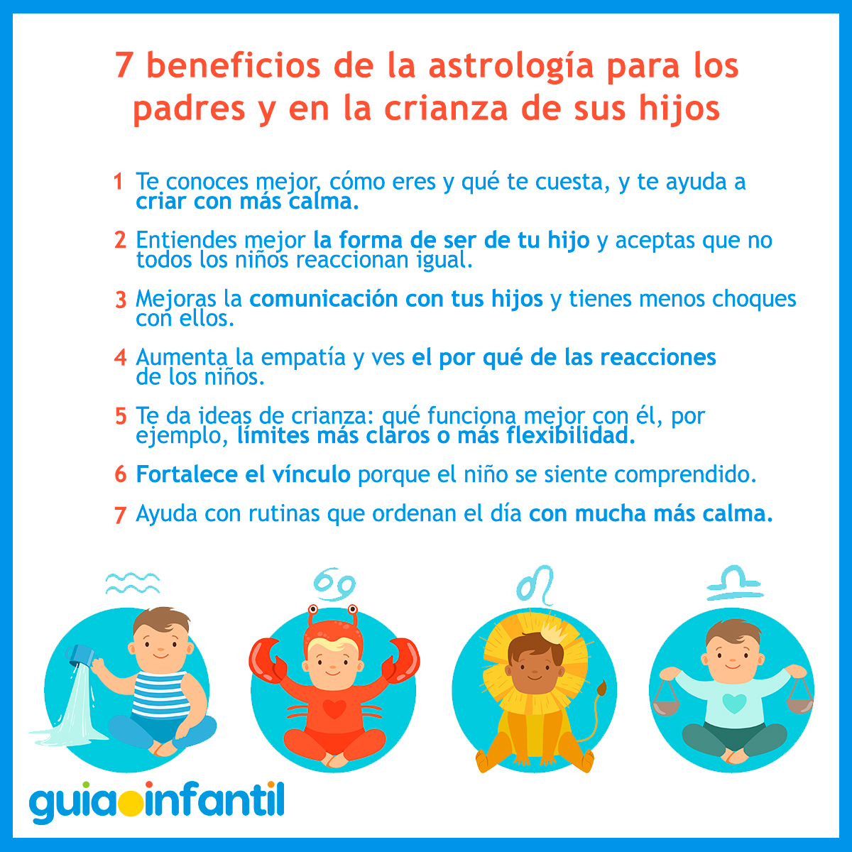 Beneficios de la astrología para los padres