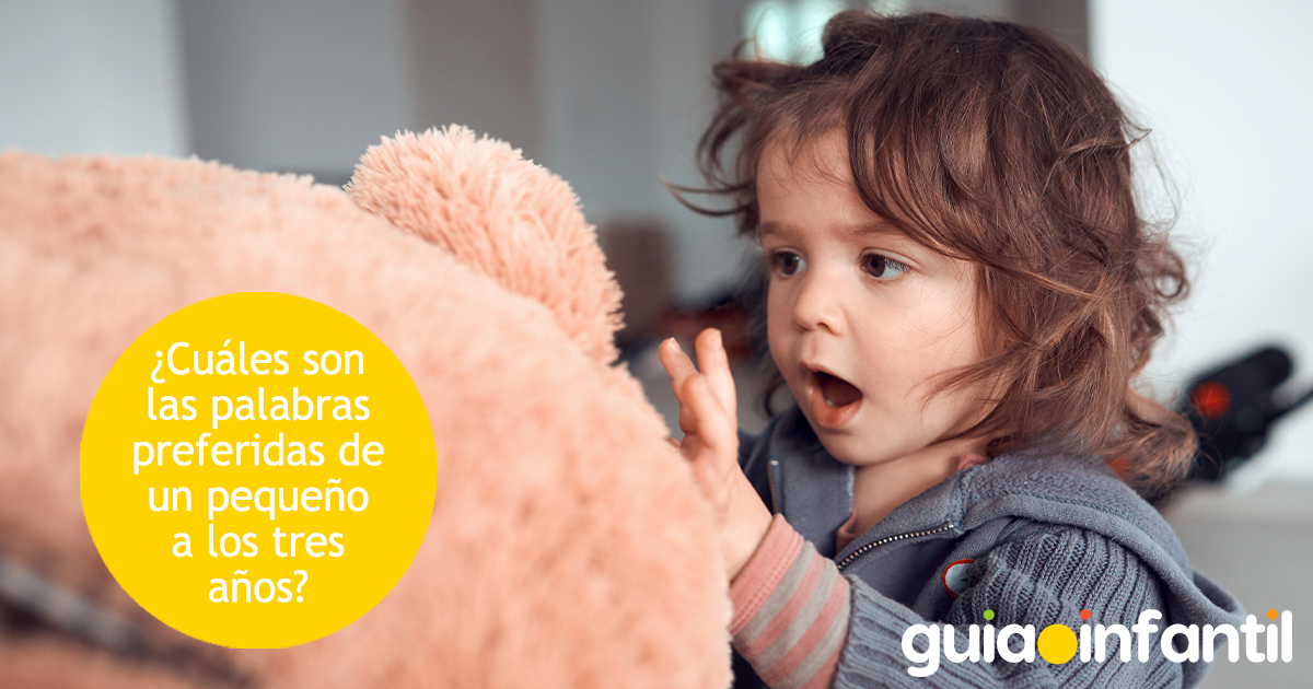 Palabras preferidas de los niños de 3 años