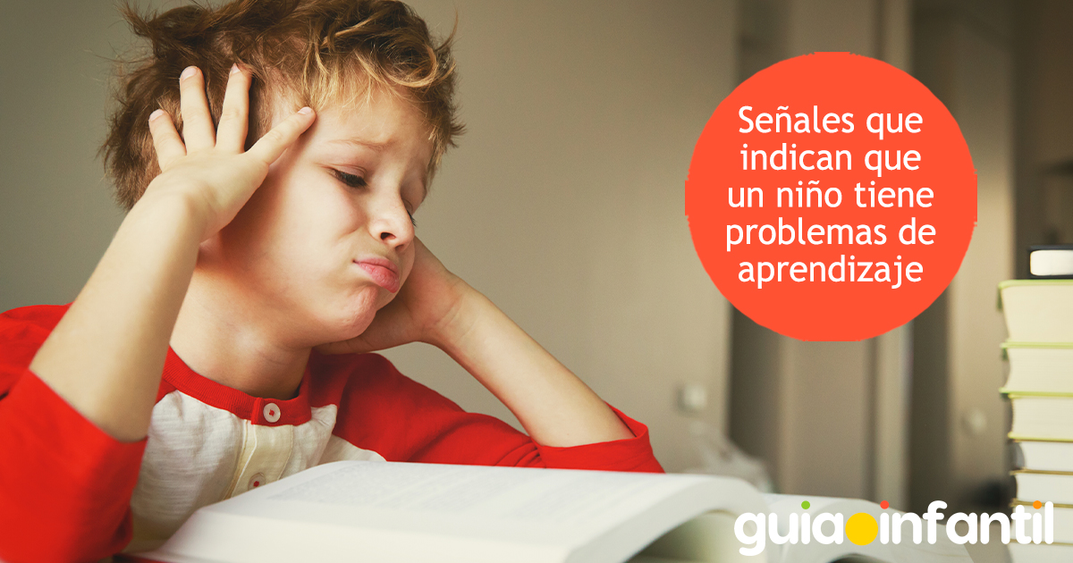 Señales de que un niño tiene problemas para aprender