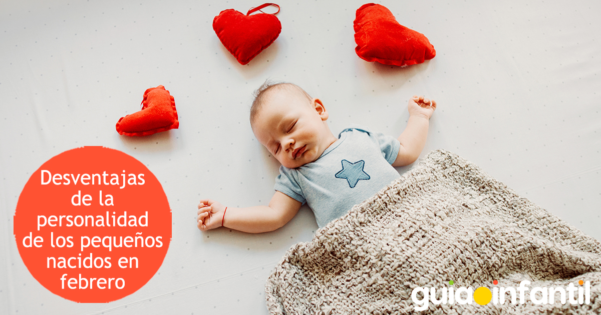 Desventajas de los niños nacidos en febrero