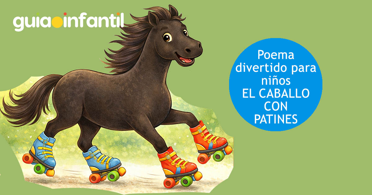 El caballo con patines, poemas graciosos para niños
