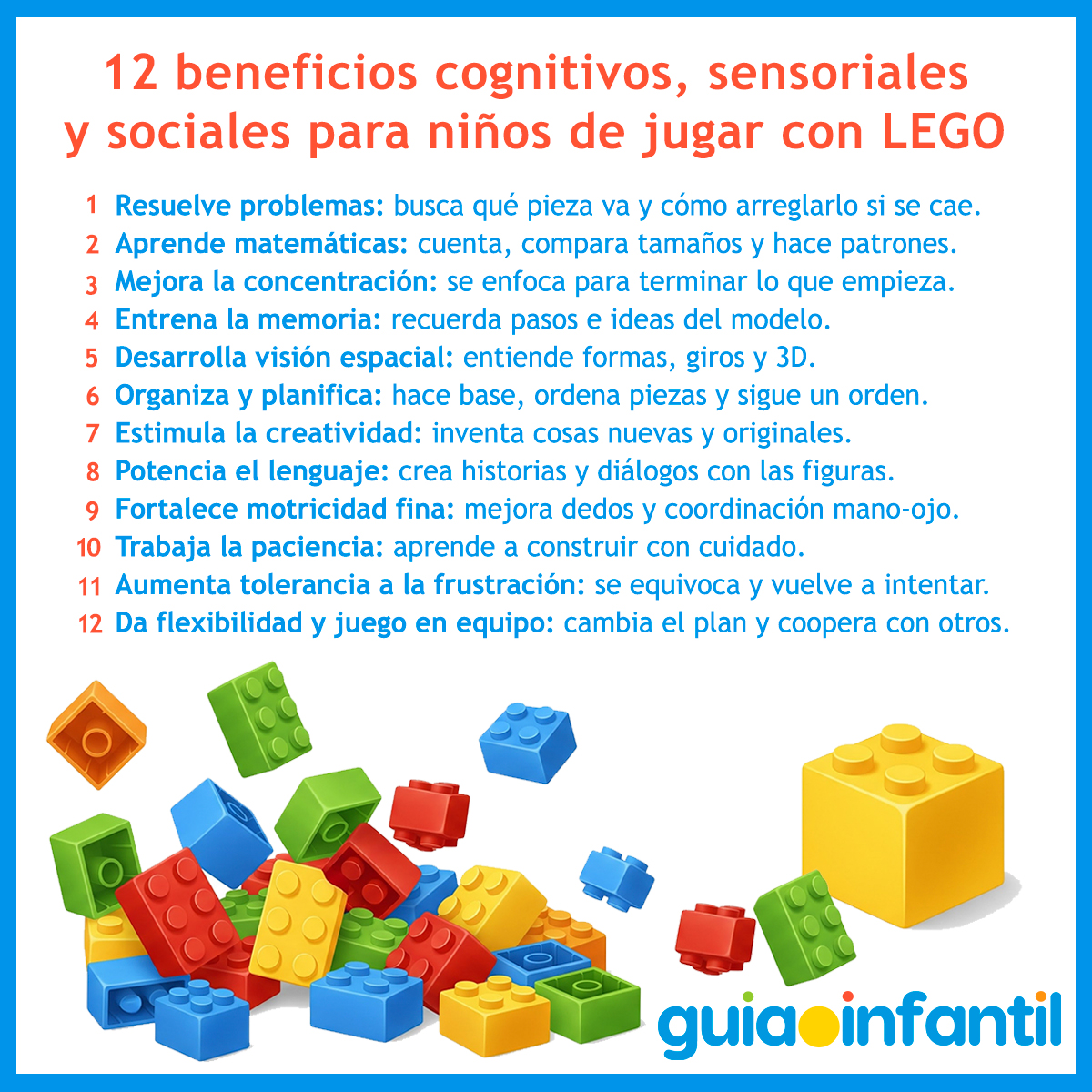 Beneficios del LEGO para niños