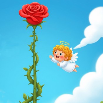 Poema corto para niños sobre aprender a aceptarse - El rosal gigante