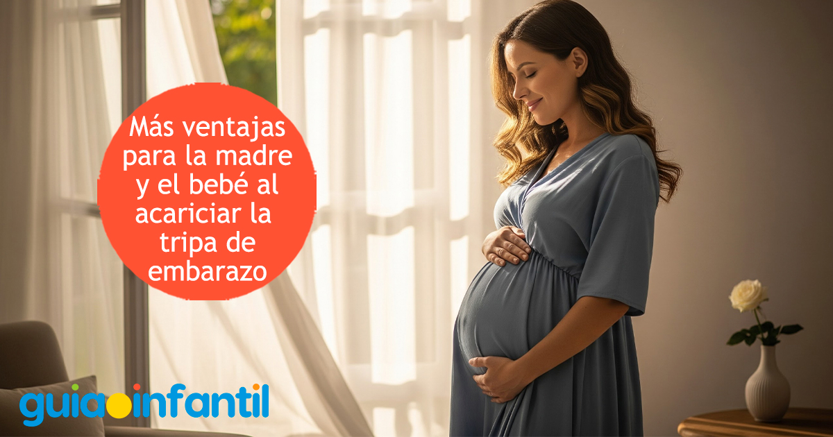 Ventajas de acariciar la tripa de embarazo