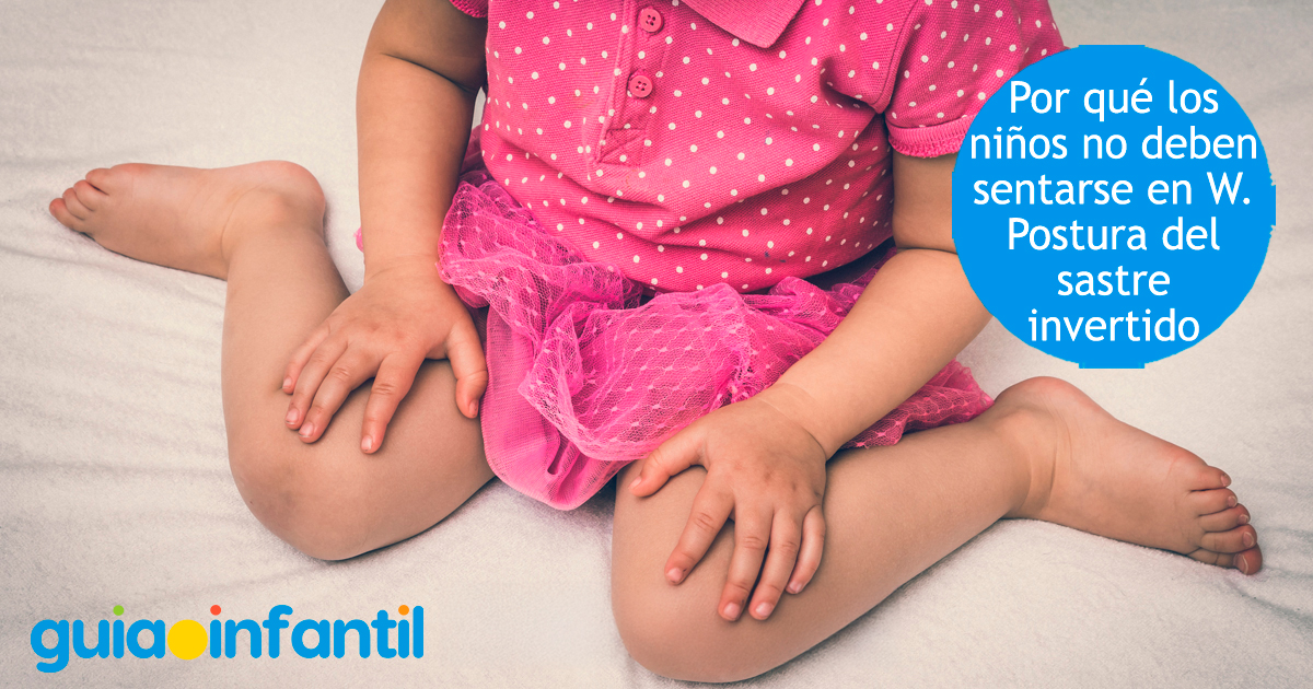 La postura del sastre invertido en niños