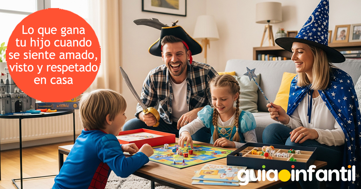 ¿Qué ganan los niños si se sienten amados?