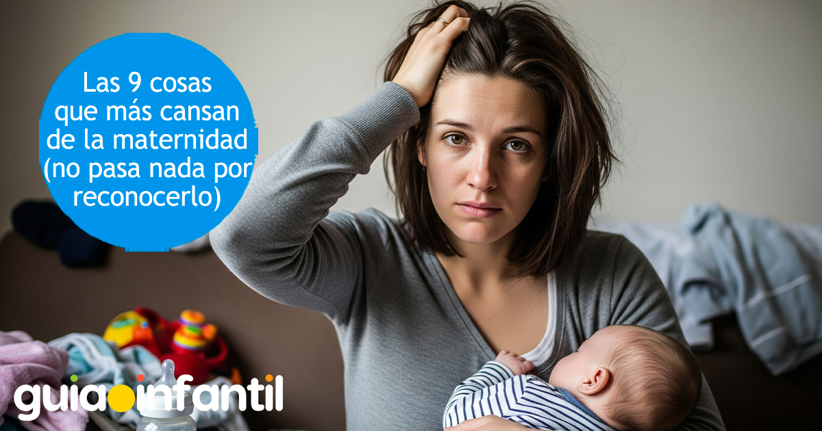 Lo que agota de la maternidad