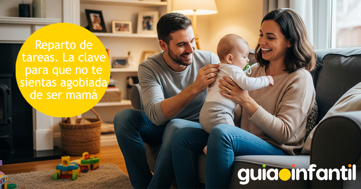 El reparto de tareas al ser mamá