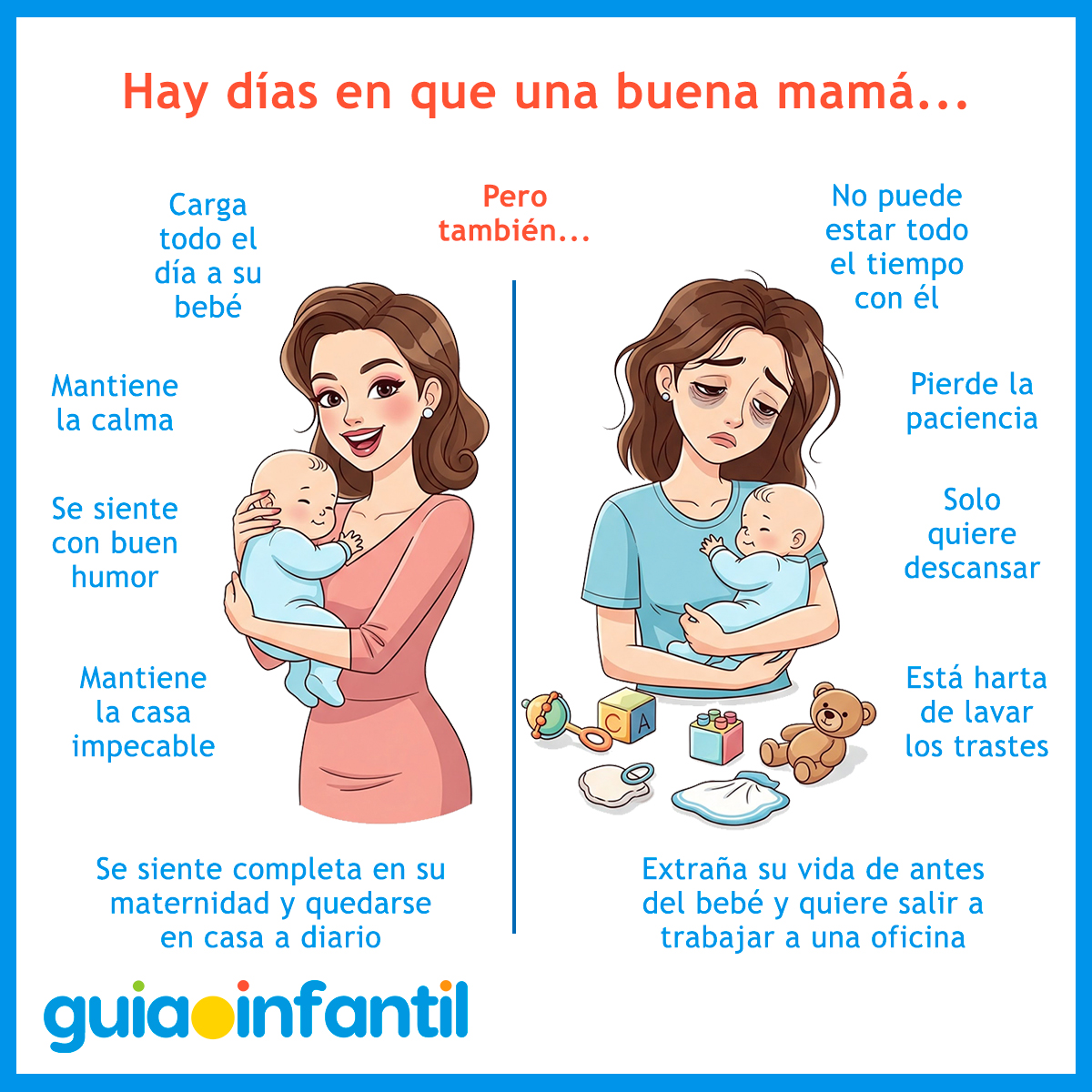 Cualidades de una buena mamá