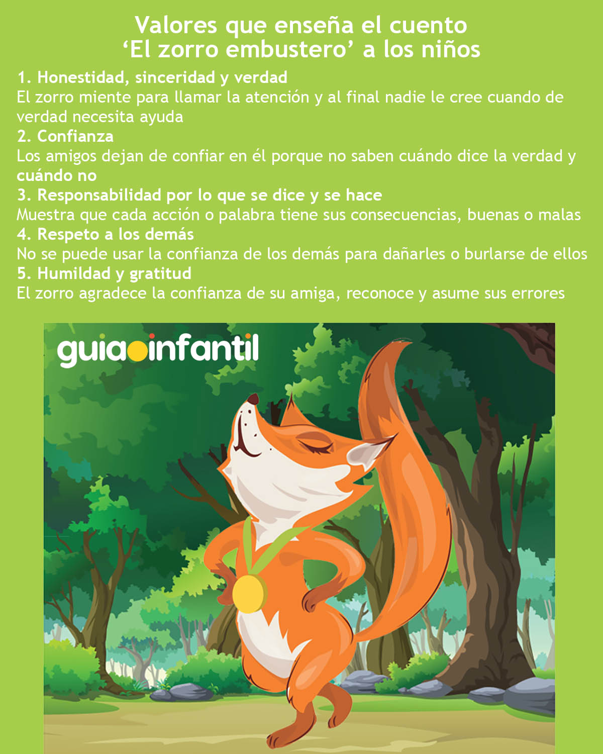 cuento con valores para niños