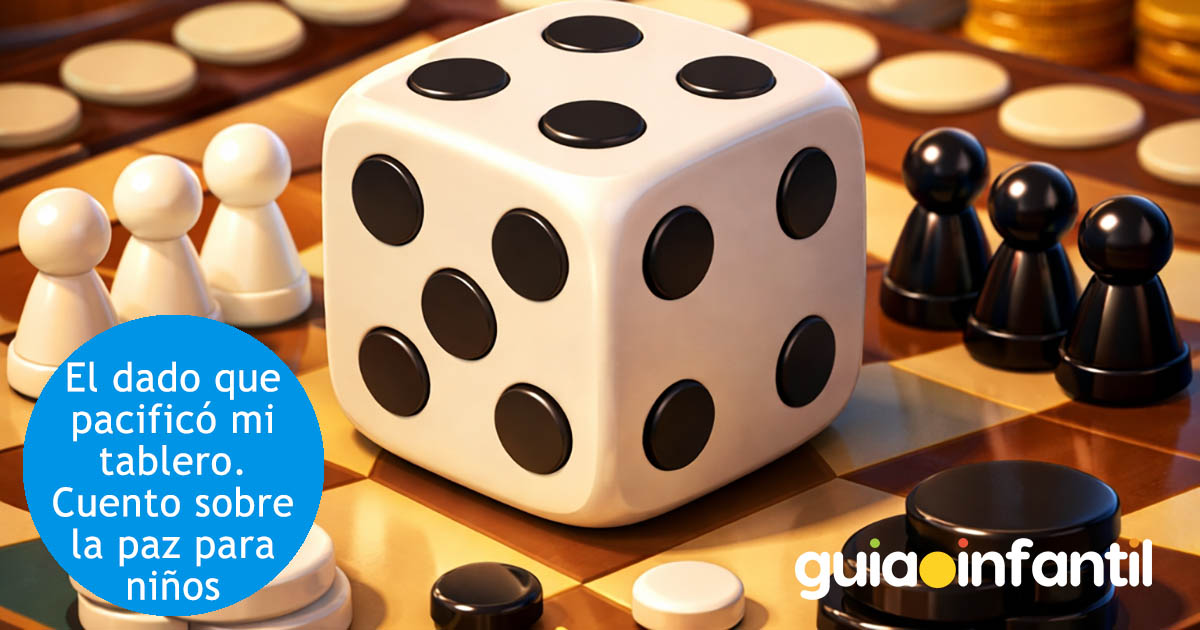 El dado que pacificó mi tablero Cuento sobre la paz para niños