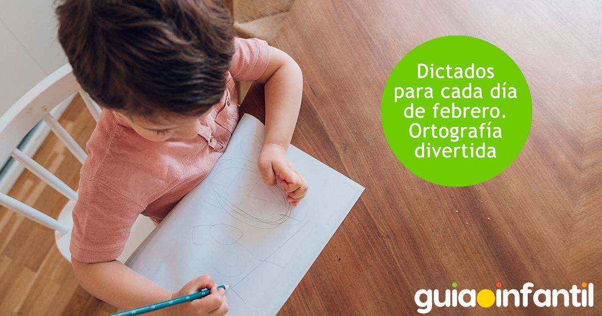 Dictados cortos para el mes de febrero
