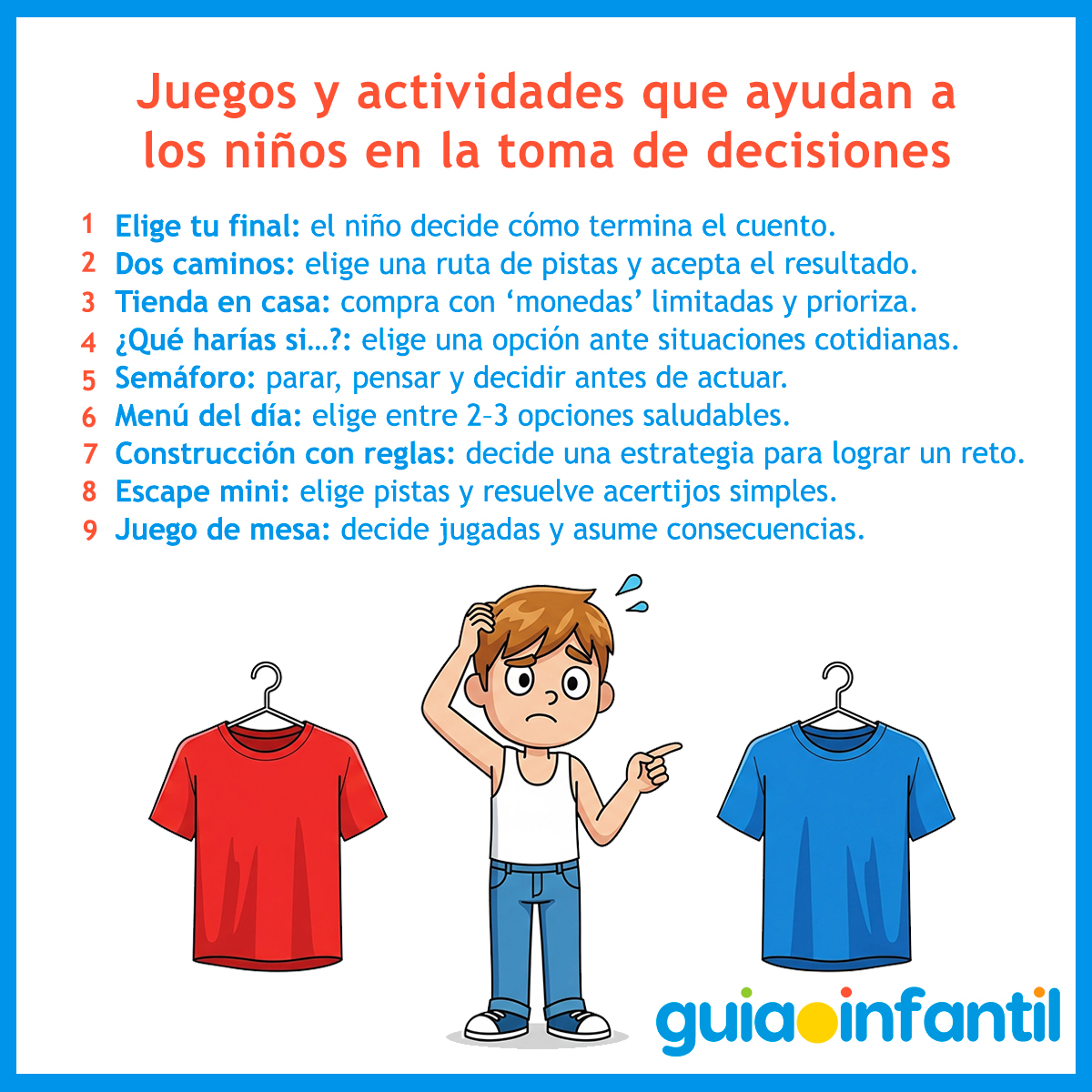 Actividades para la toma de decisiones