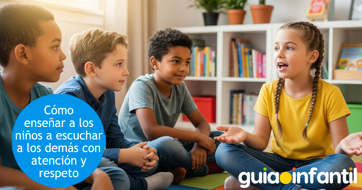 Cómo enseñar a los niños a escuchar