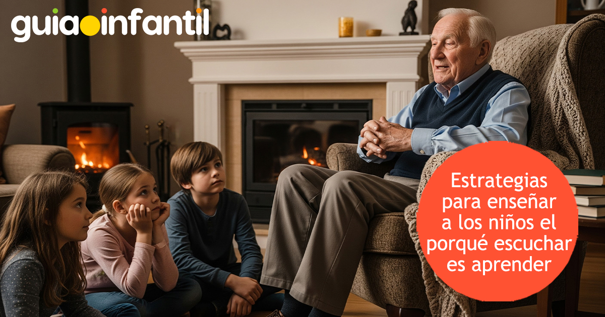 Escuchar es aprender para los niños