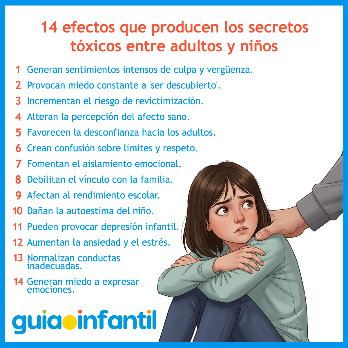 Efectos de los secretos tóxicos en niños
