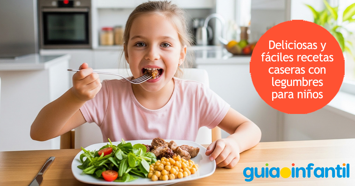 Recetas con legumbres para niños