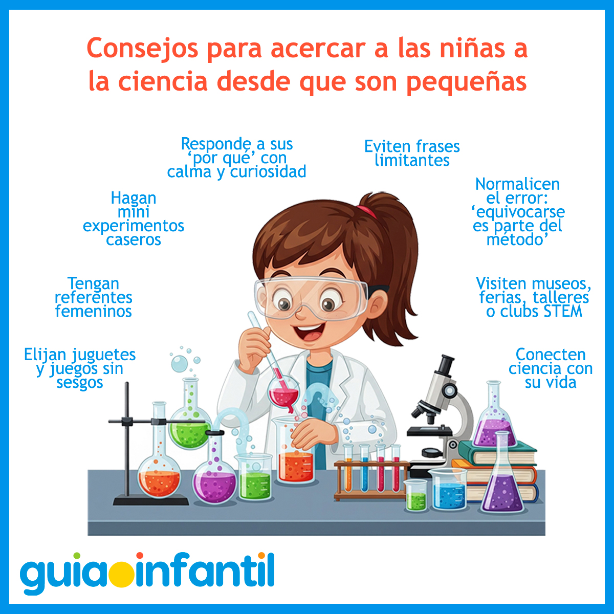 Cómo acercar a las niñas a la ciencia