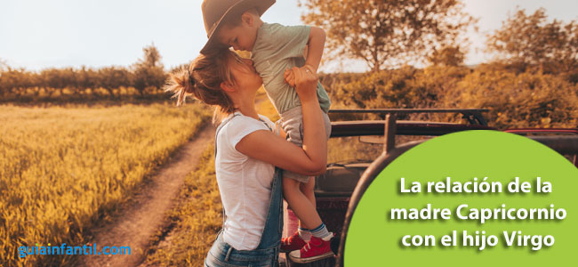 Relación de la madre Capricornio con su hijo Virgo