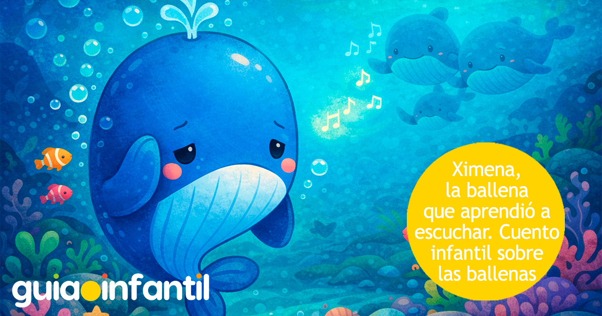 Cuento corto sobre las ballenas para niños