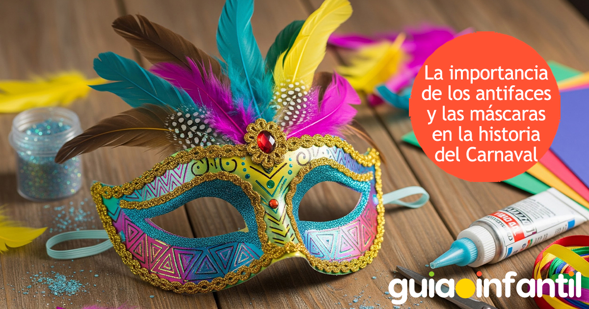 Importancia de los antifaces en el Carnaval