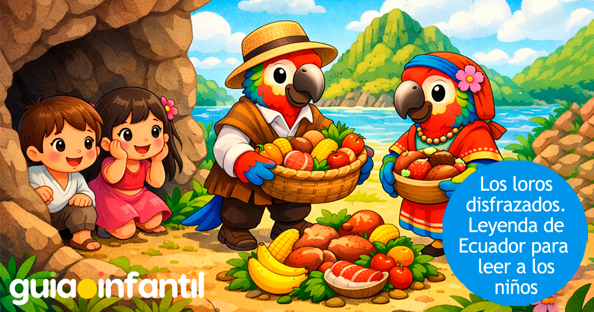 Cuento, Los loros disfrazados