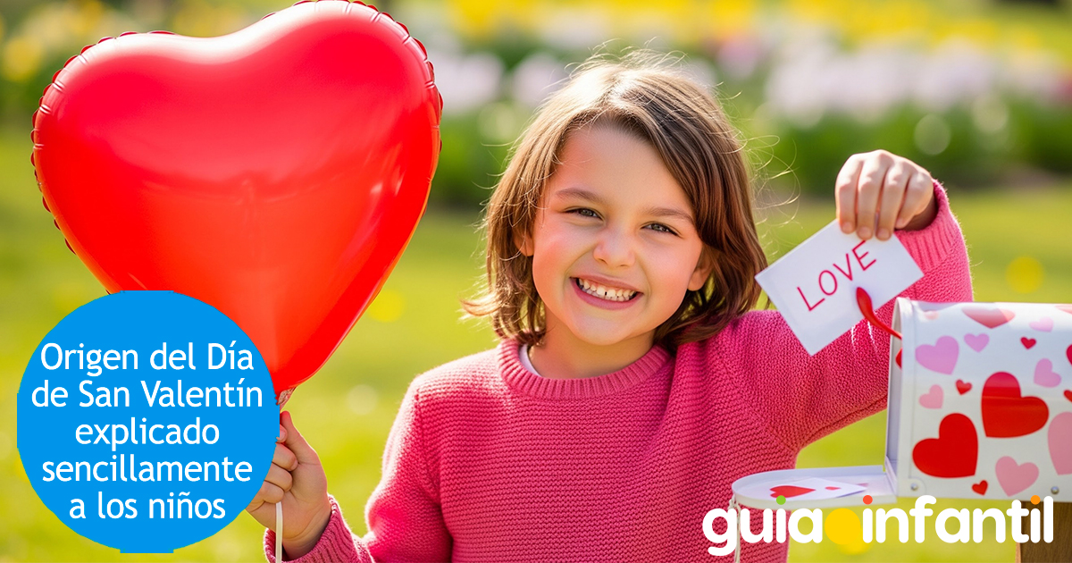 Origen del Día de San Valentín para niños