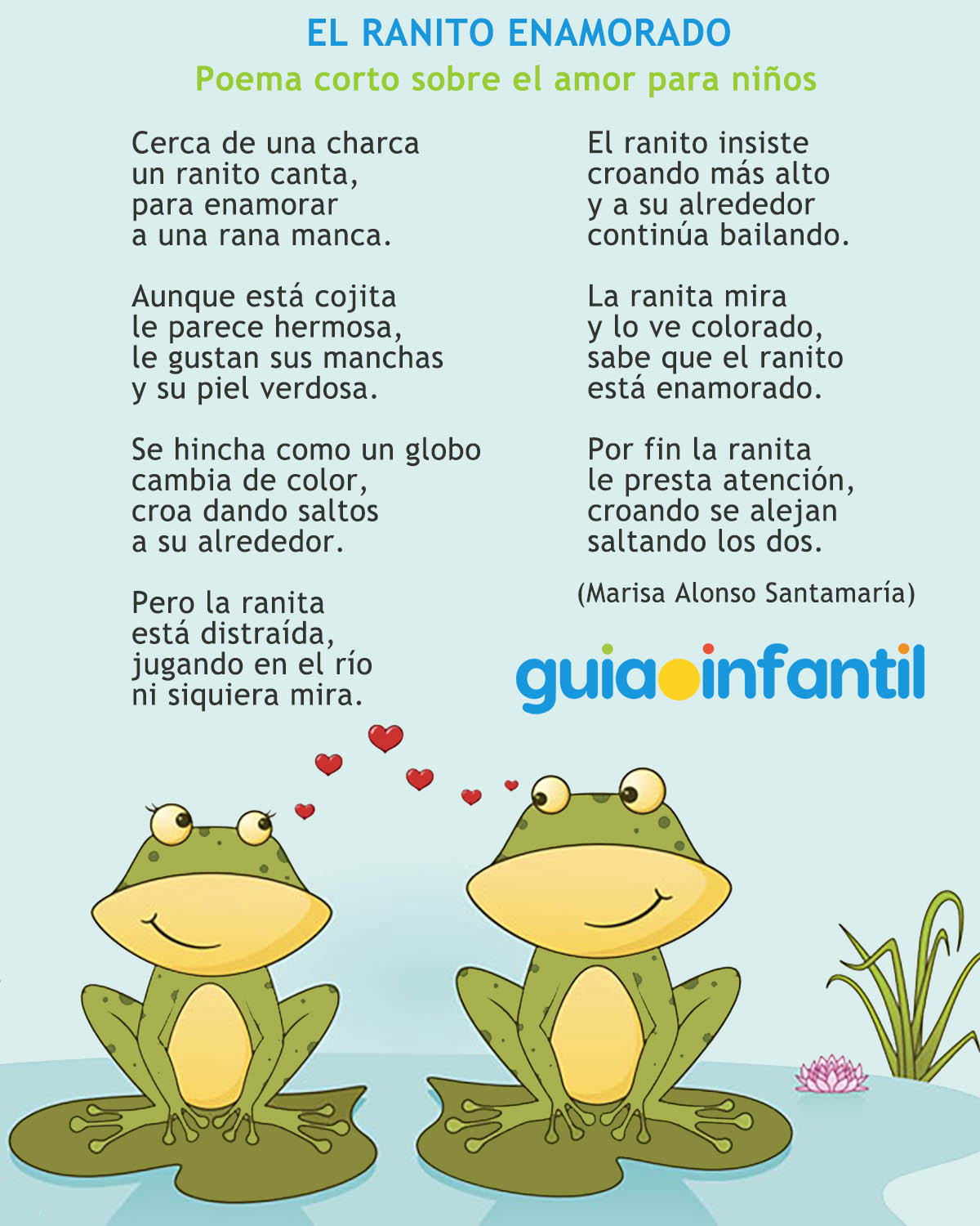 poemas cortos para niños sobre el amor