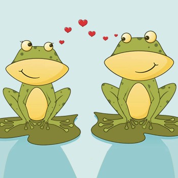 El ranito enamorado. Poema infantil sobre el amor