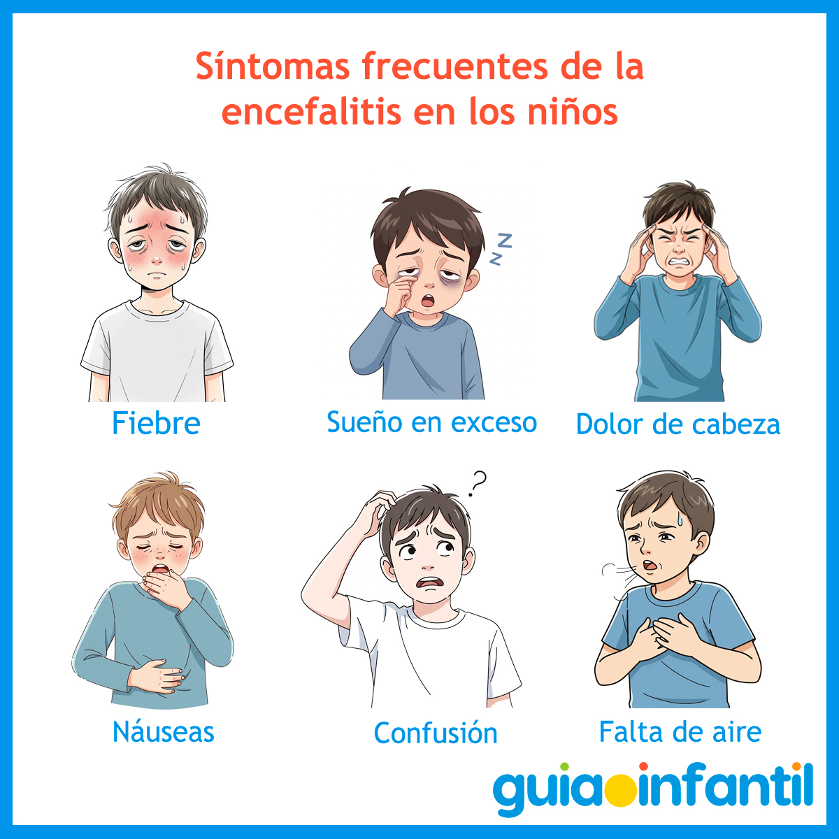 Síntomas de la encefalitis en los niños