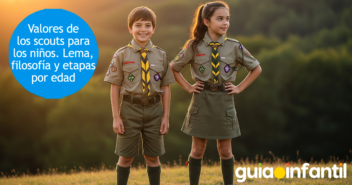Valores de los scouts para niños