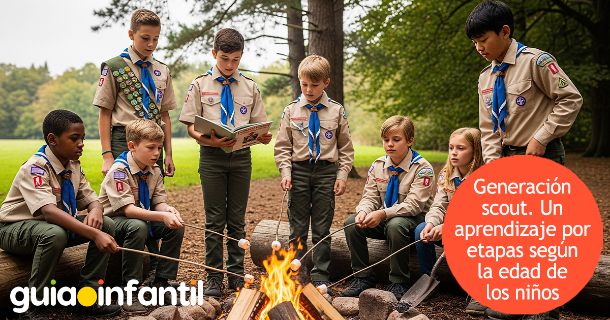 La generación scout para niños