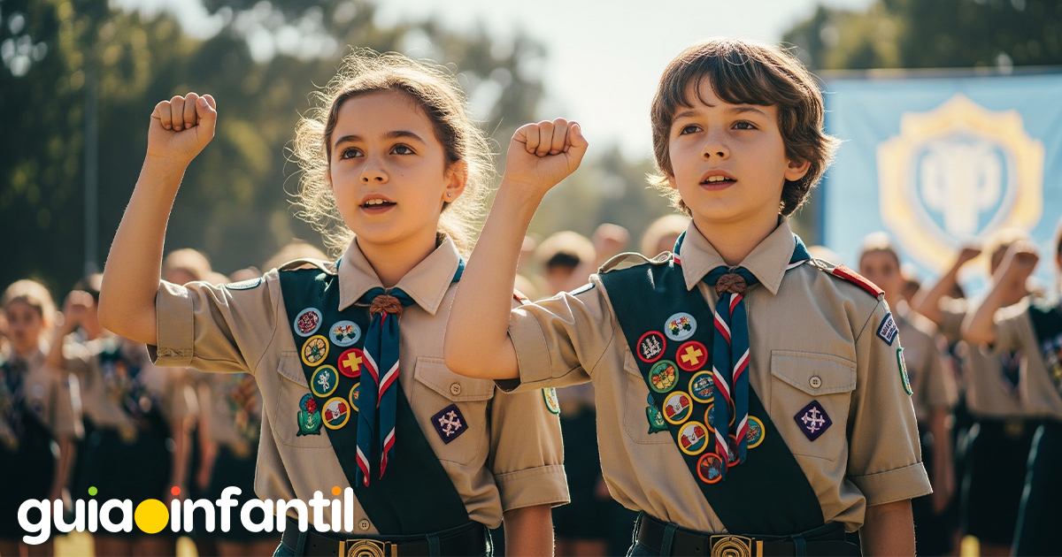 Valores de los niños scouts