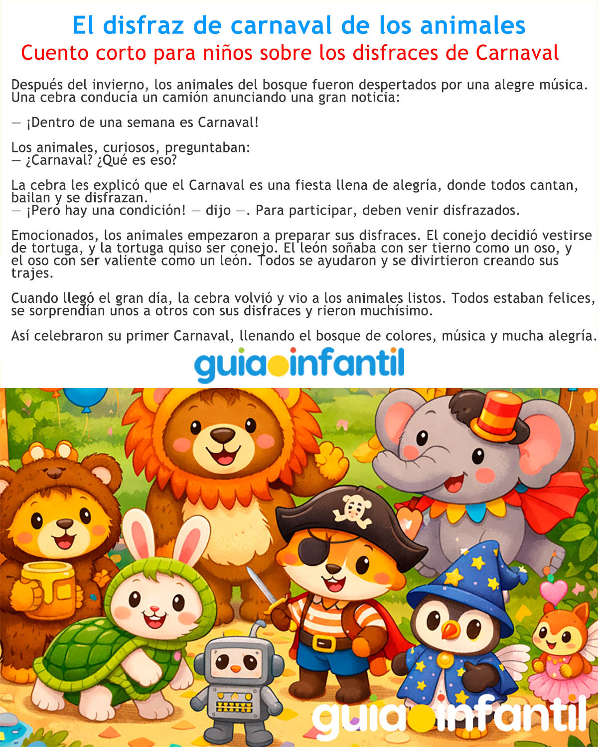 Ejercicios de comprensión lectora para niños