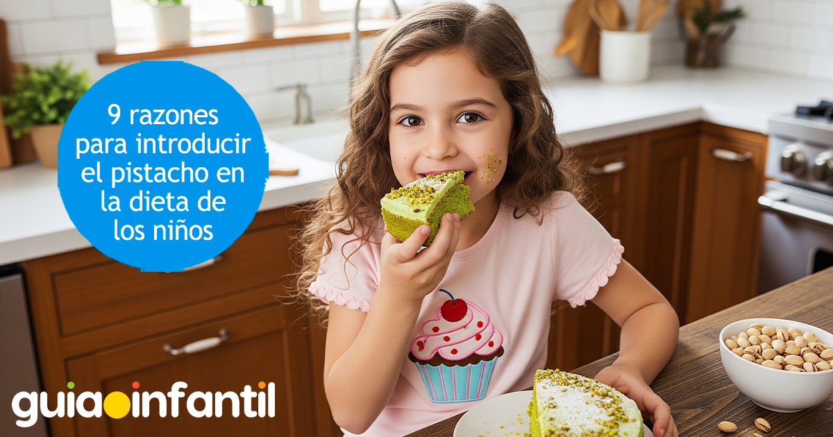 Cómo introducir pistachos a la dieta de los niños