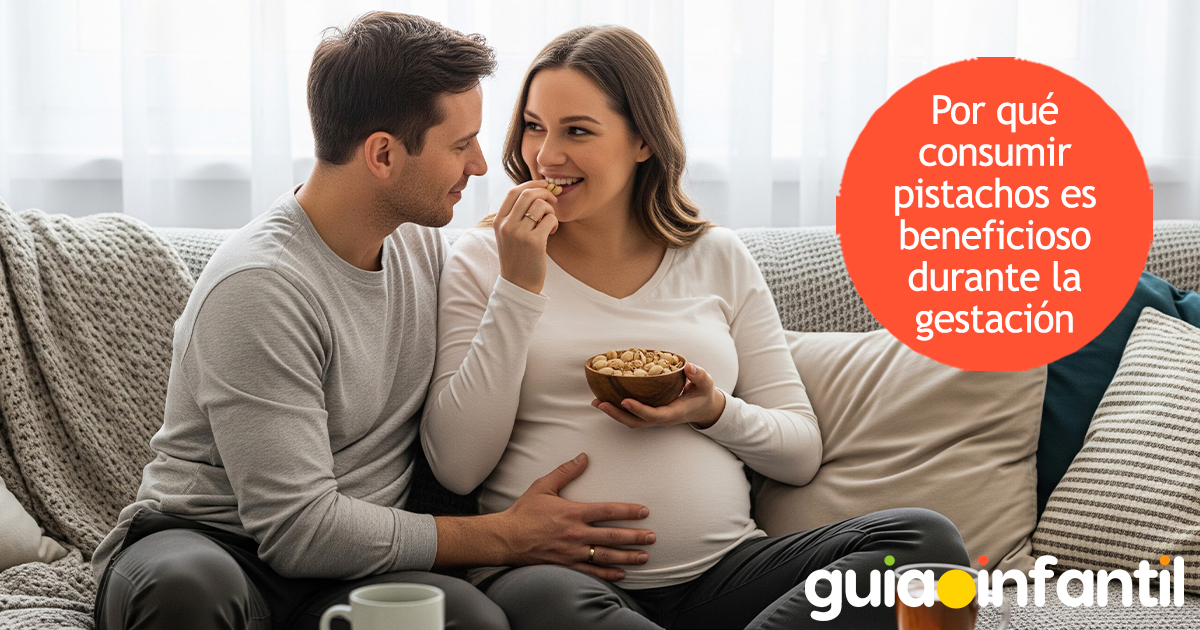 Pistachos en la gestación
