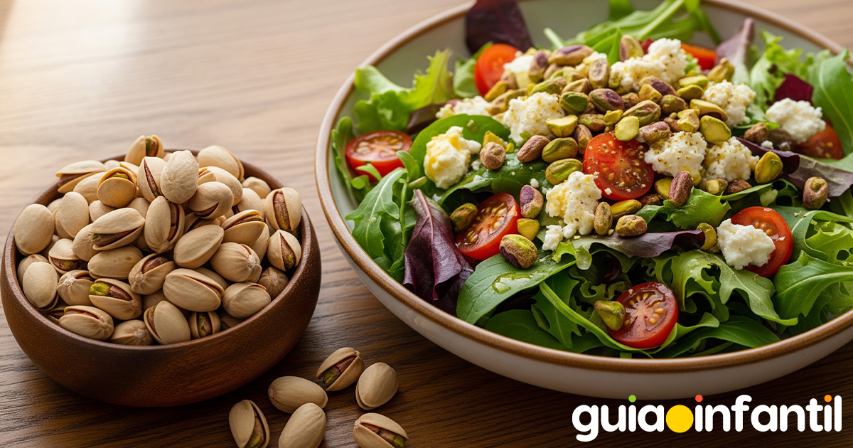 Ricas recetas con pistachos para embarazadas