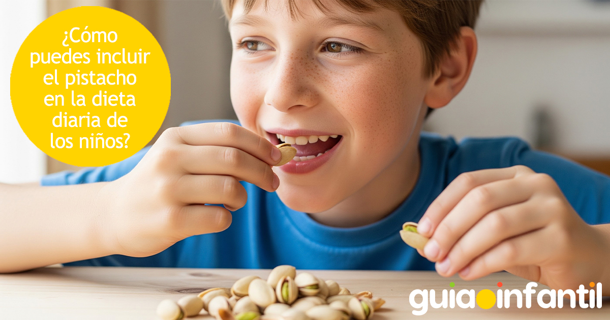 Los pistachos en la dieta infantil